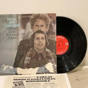 Simon & Garfunkel “Bridge Over Troubled Water” vintage vinyl LP (1970)